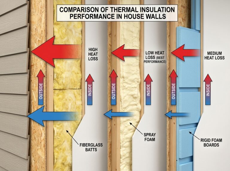 thermal insulation comparison
