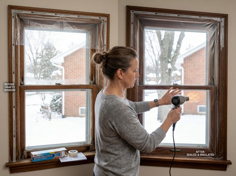 inexpensive window insulation
