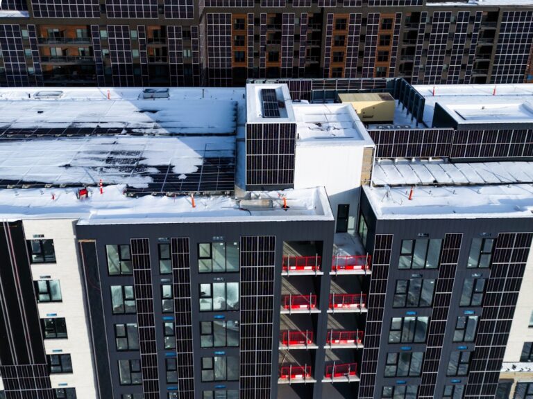 mounting systems snowy roofs