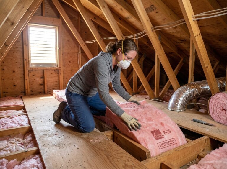 how to add insulation to attic