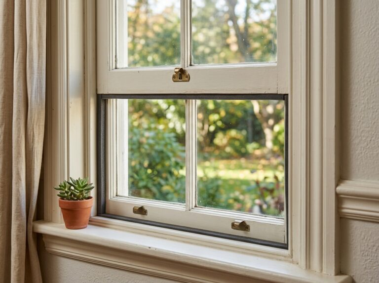 double hung window draft stopper