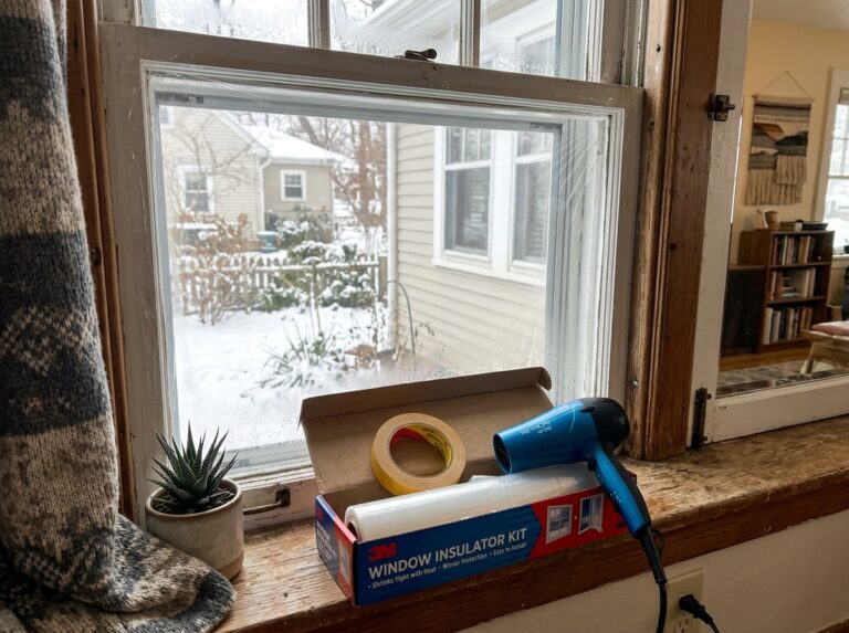 plastic window covering