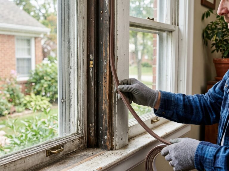 fix rattling window drafts