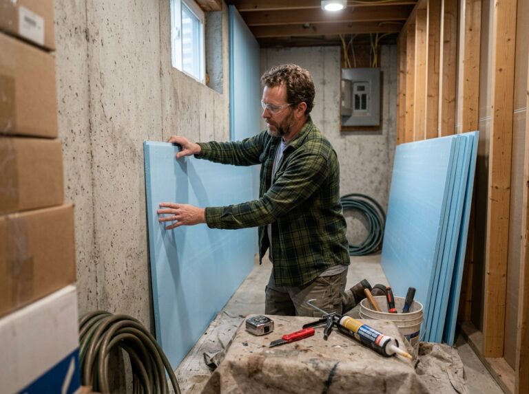 diy basement wall insulation