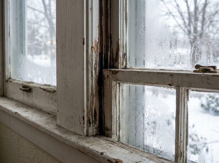 draft from window frame