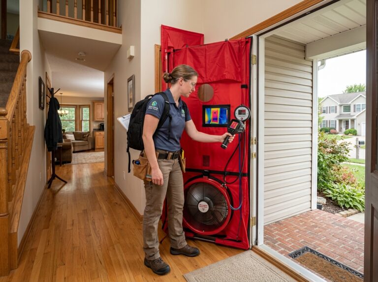 air sealing energy audit