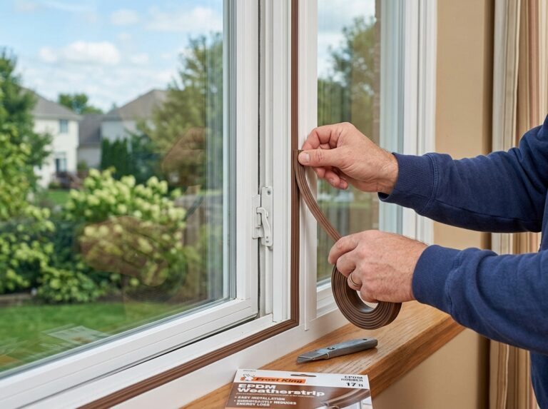 draft proofing double glazed windows